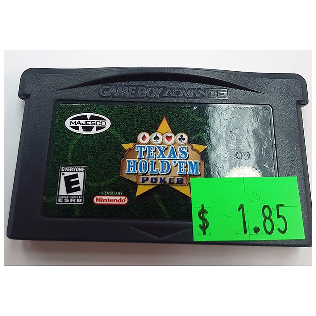GBAU-TEXAS HOLD'EM POKER (CARTRIDGE)