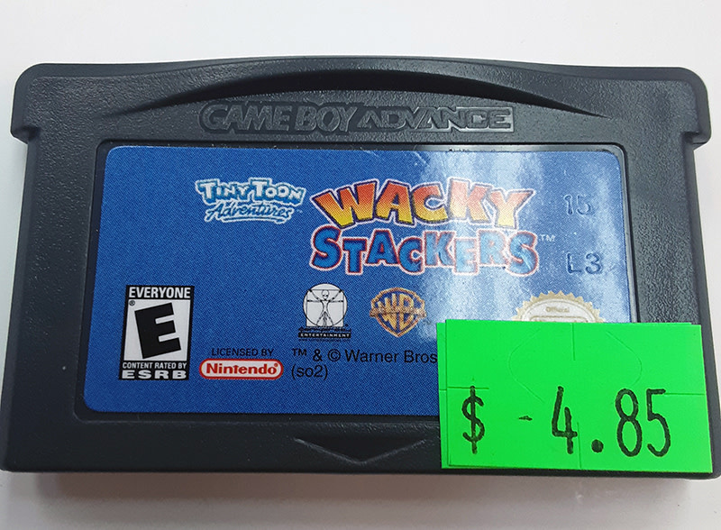GBAU-TINY TOONS ADVENTURES WACKY STACKERS (CARTRIDGE)