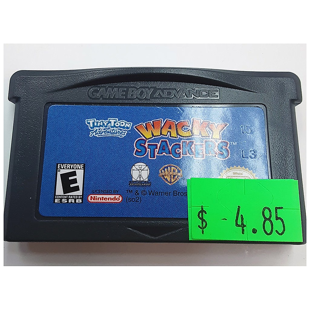 GBAU-TINY TOONS ADVENTURES WACKY STACKERS (CARTRIDGE)