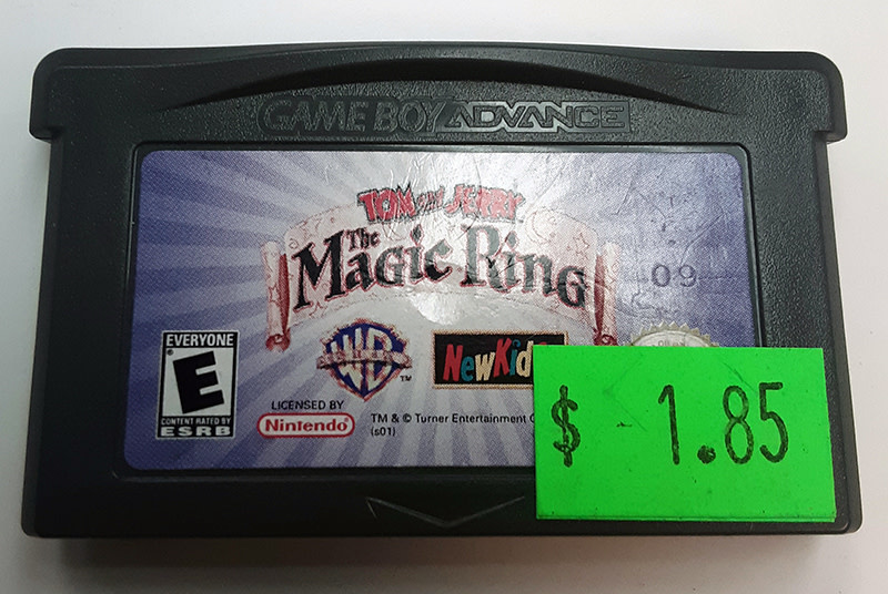 GBAU-TOM AND JERRY THE MAGIC RING (CARTRIDGE)