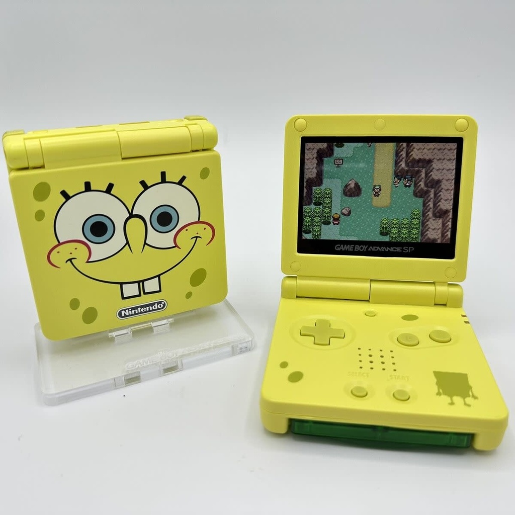 SYSTEM-USED GAMEBOY ADVANCE SP (SPONGEBOB SQUAREPANTS EDITION)