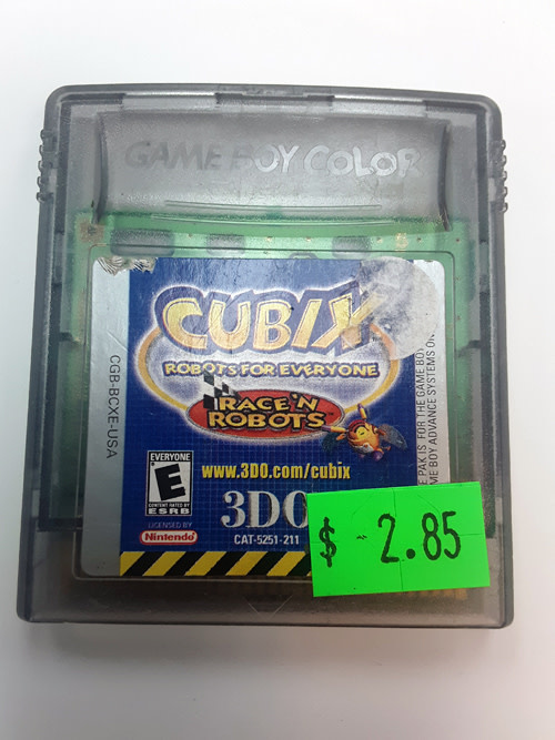 GBCU-CUBIX ROBOTS FOR EVERYONE RACE (CARTRIDGE)
