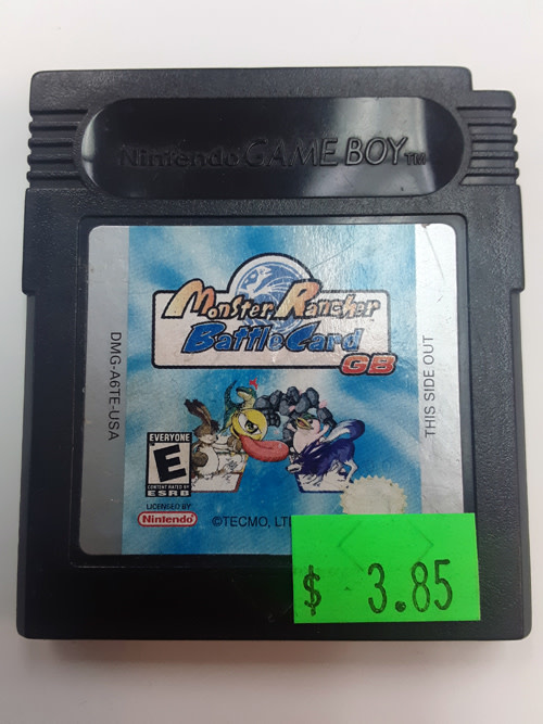 GBCU-MONSTER RANCHER BATTLE CARD GB (CARTRIDGE)