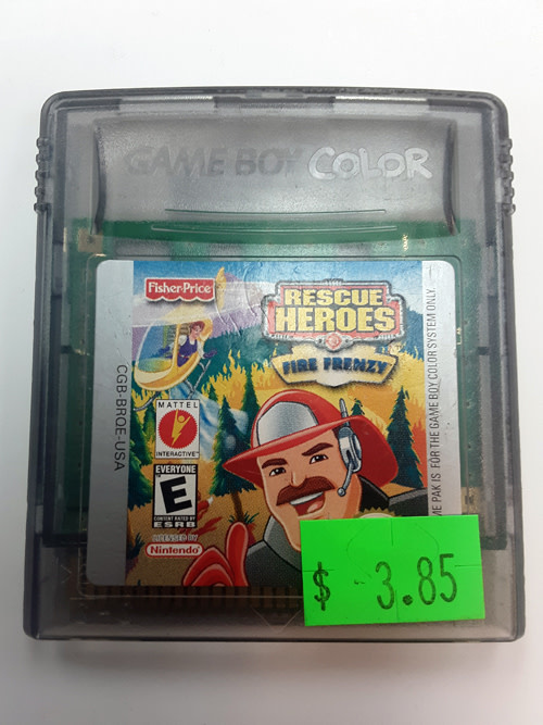 GBCU-RESCUE HEROES FIRE FRENZY (CARTRIDGE)