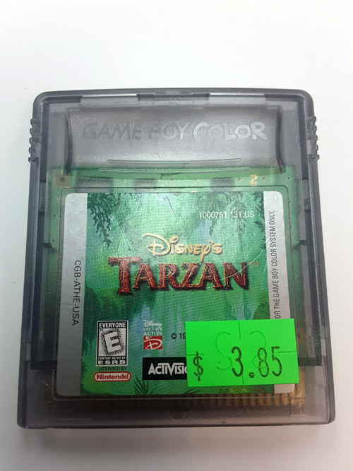 GBCU-TARZAN (CARTRIDGE)