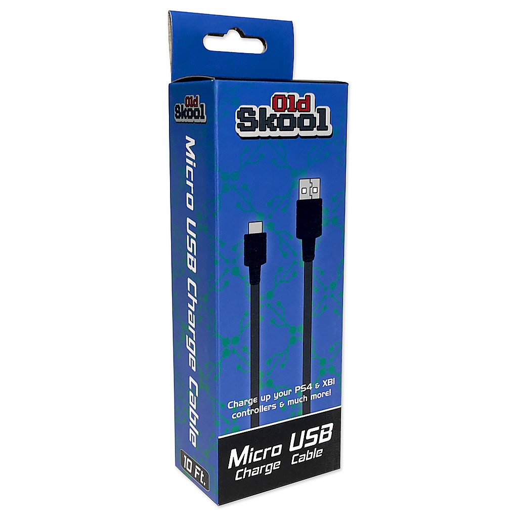 OLD SKOOL MICRO USB CHARGE CABLE