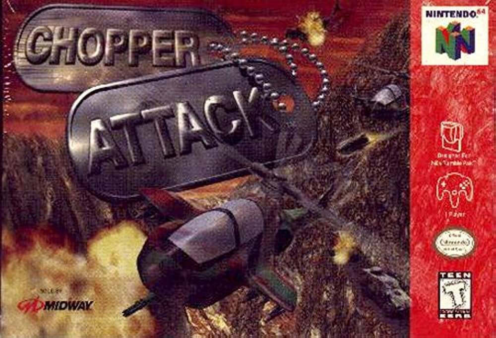 N64U-CHOPPER ATTACK (IN BOX NO BOOK)
