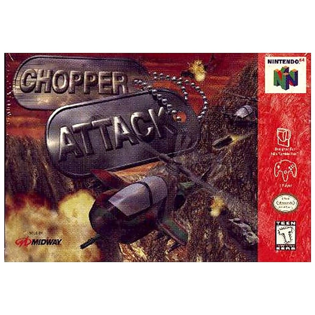 N64U-CHOPPER ATTACK (IN BOX NO BOOK)