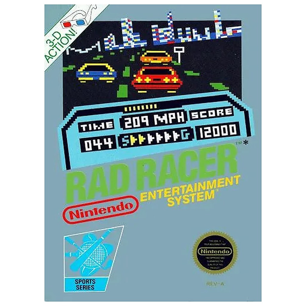 [210000009657] NESU-RAD RACER (CARTRIDGE)