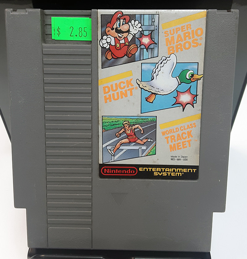NESU-SUPER MARIO BROS./WORLD CLASS TRACK MEET/DUCK HUNT (CARTRIDGE)