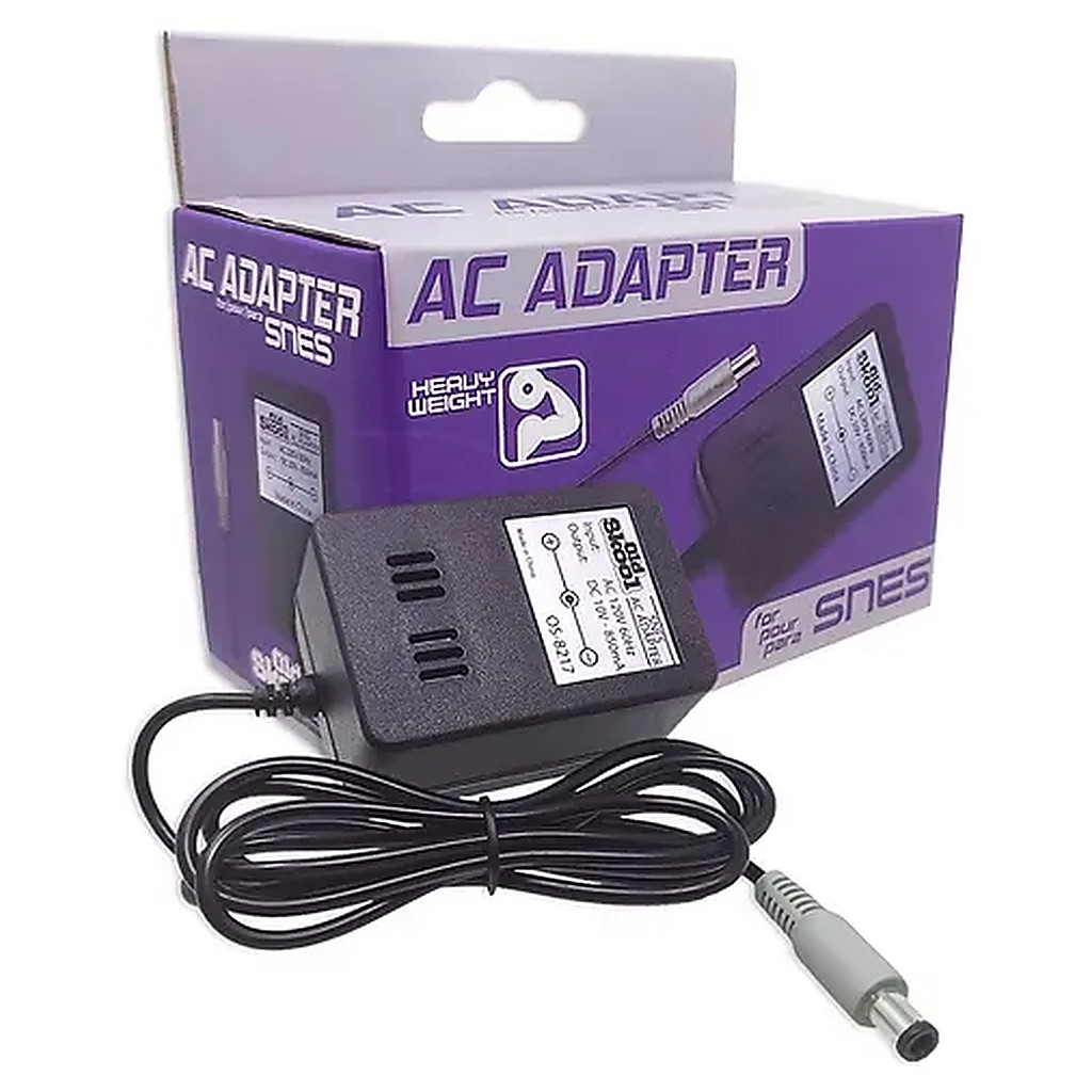 OLD SKOOL SNES DEDICATED HEAVY WEIGHT AC ADAPTER