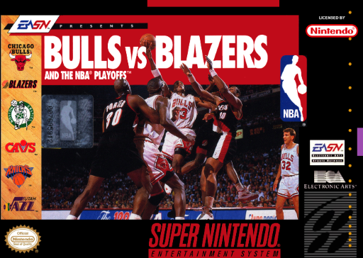 SNESU-BULLS VS BLAZERS (CARTRIDGE)