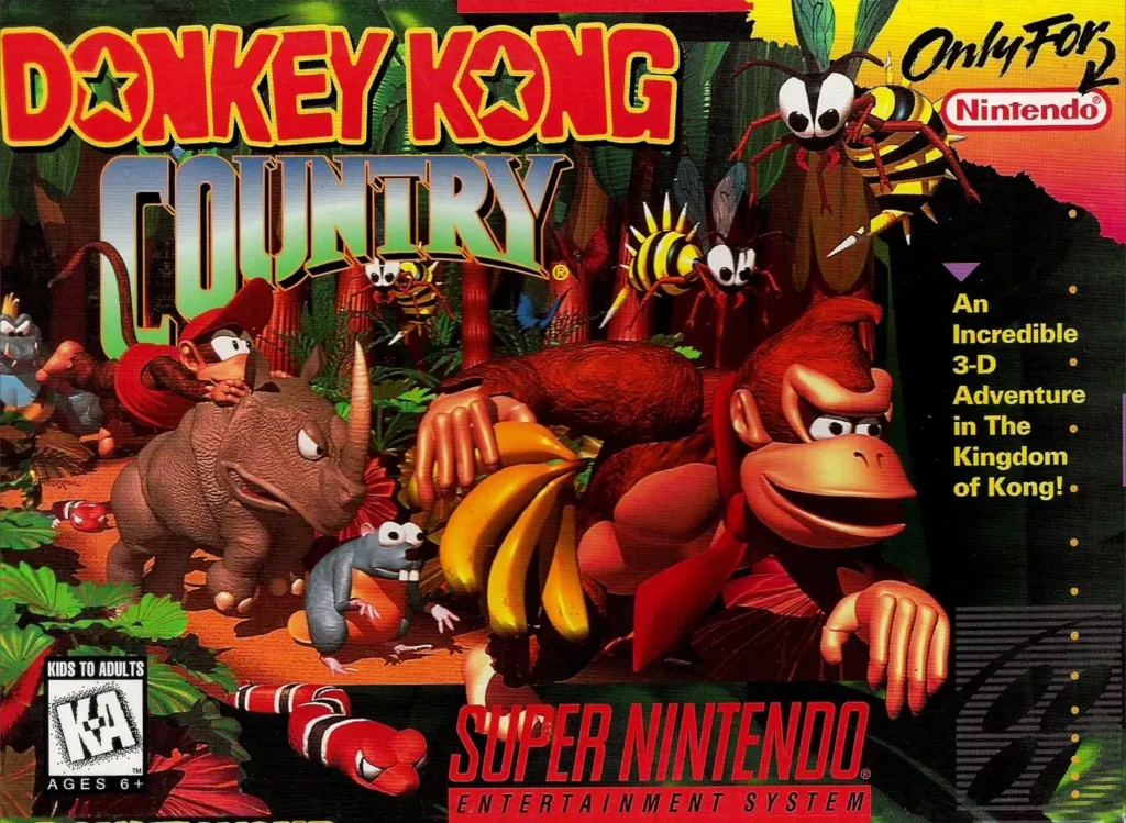 SNESU-DONKEY KONG COUNTRY