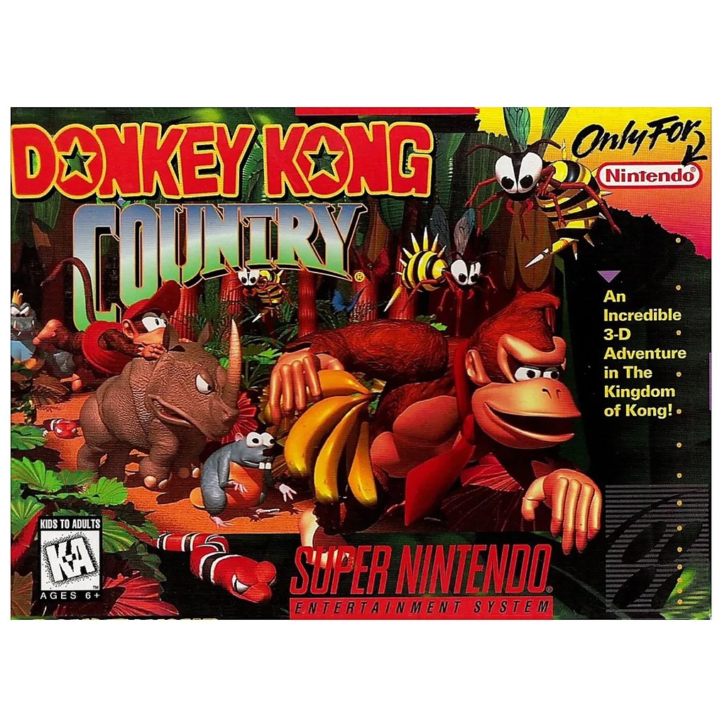 [210000025384] SNESU-DONKEY KONG COUNTRY