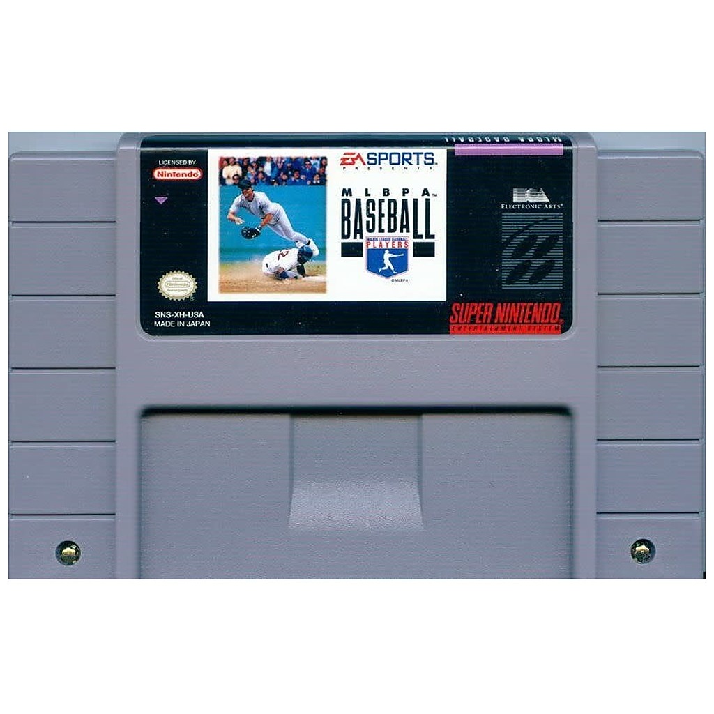 [210000025650] SNESU-MLBPA BASEBALL (CARTRIDGE ONLY)