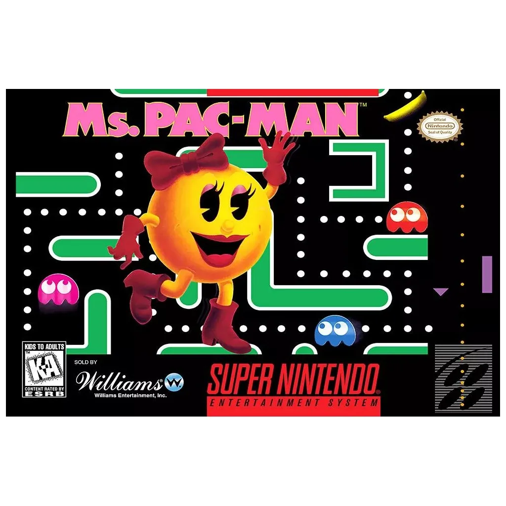 SNESU-MS. PAC-MAN (BOXED)