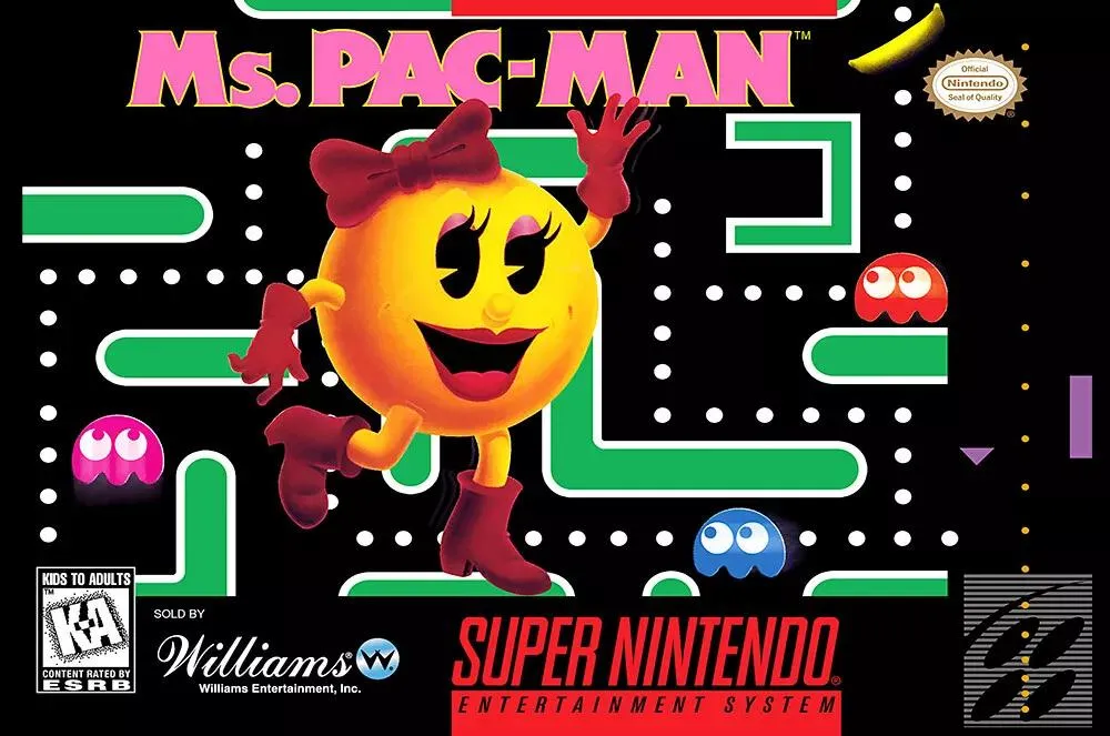 SNESU-MS. PAC-MAN (CARTRIDGE ONLY)