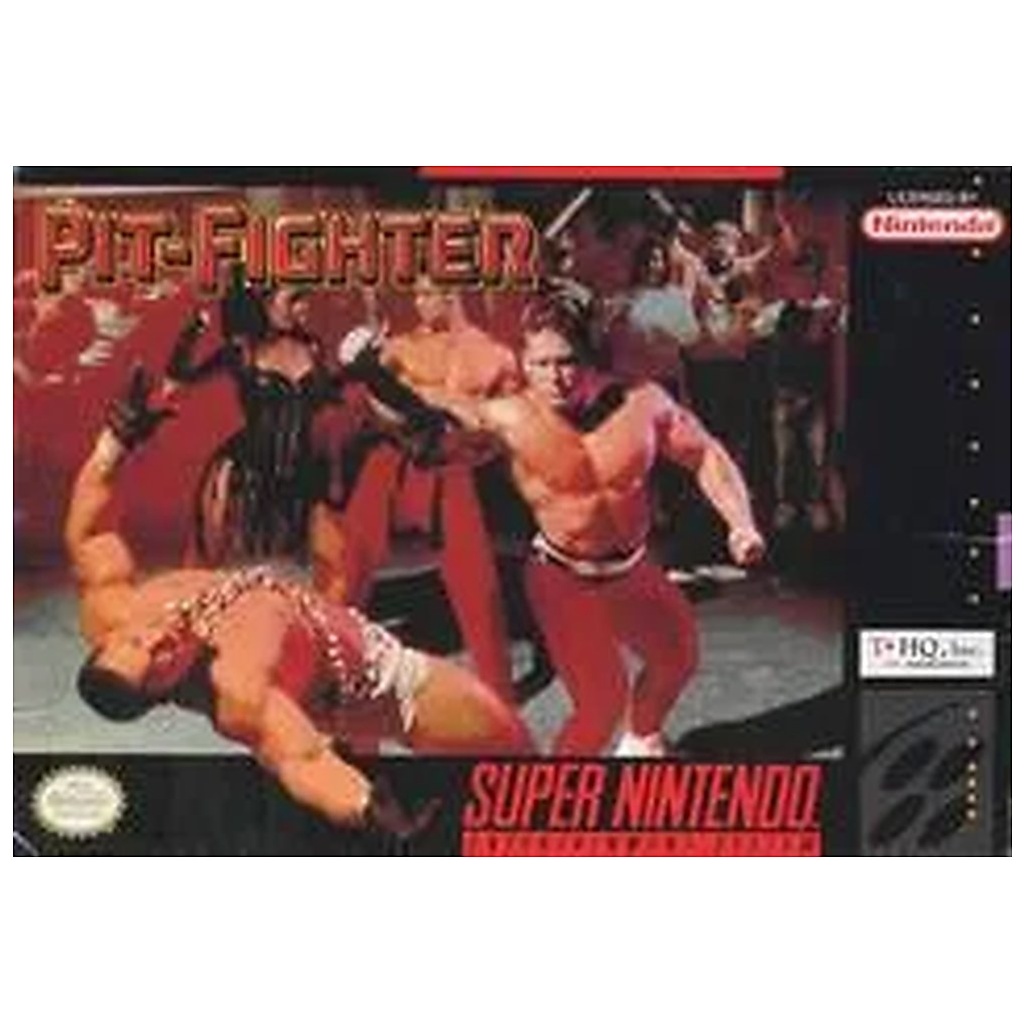 [210000025440] SNESU-PIT-FIGHTER (CARTRIDGE ONLY)