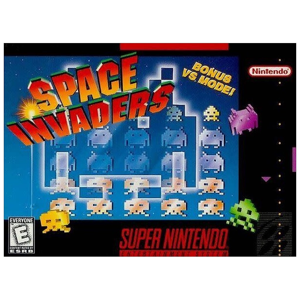 SNESU-SPACE INVADERS (BOXED)