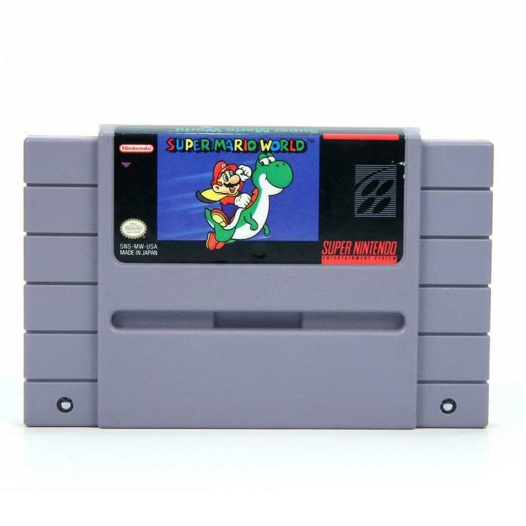 SNESU-SUPER MARIO WORLD (CARTRIDGE)