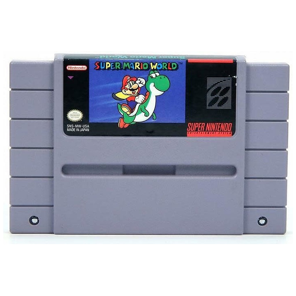 [210000025259] SNESU-SUPER MARIO WORLD (CARTRIDGE)