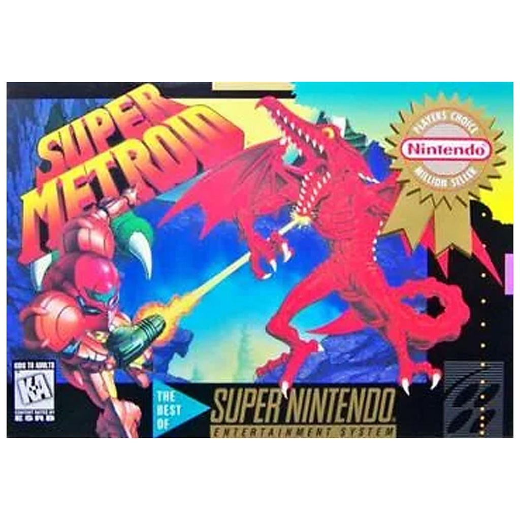 SNESU-SUPER METROID (BOXED PLAYER'S CHOICE)
