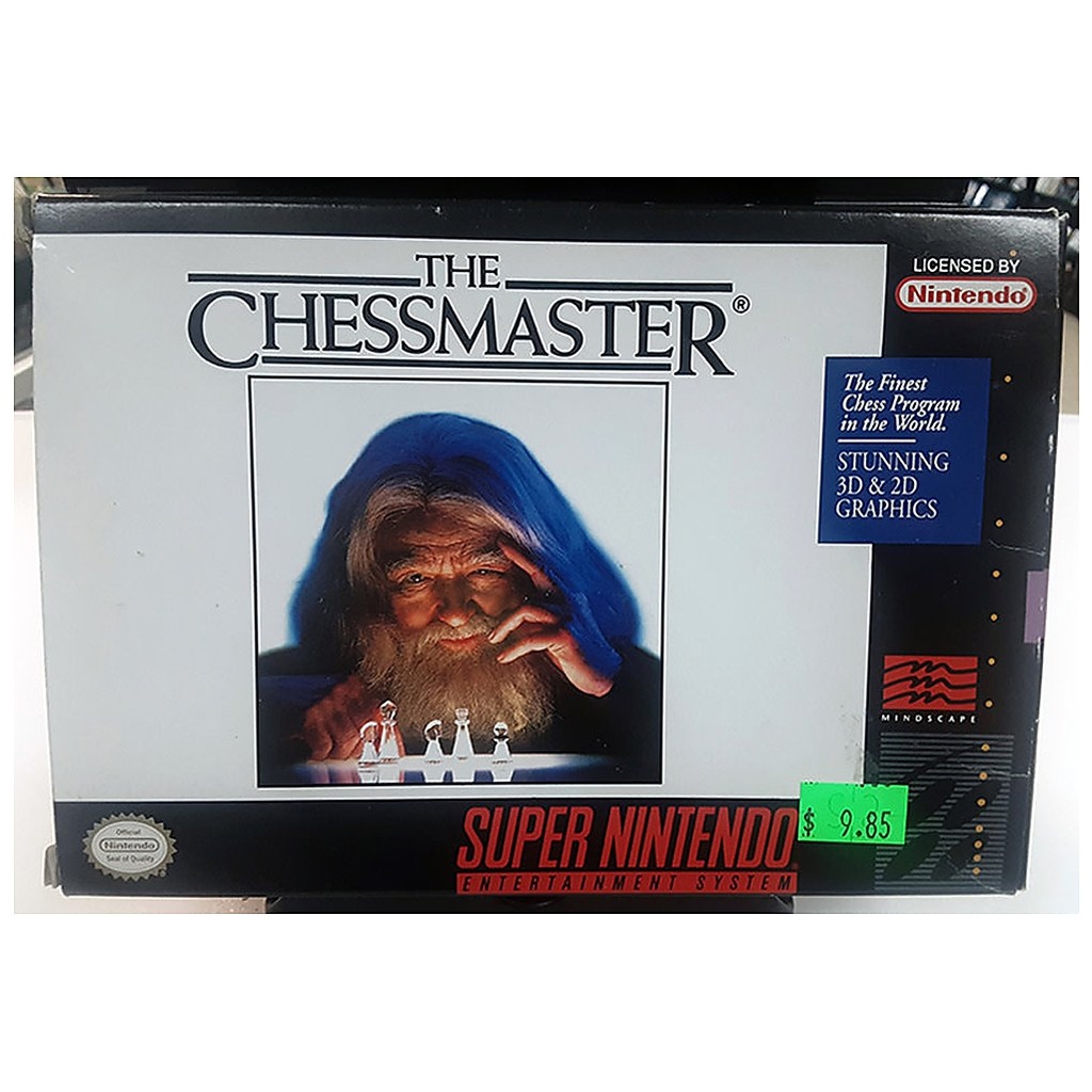 [210000025488] SNESU-THE CHESSMASTER (IN BOX)