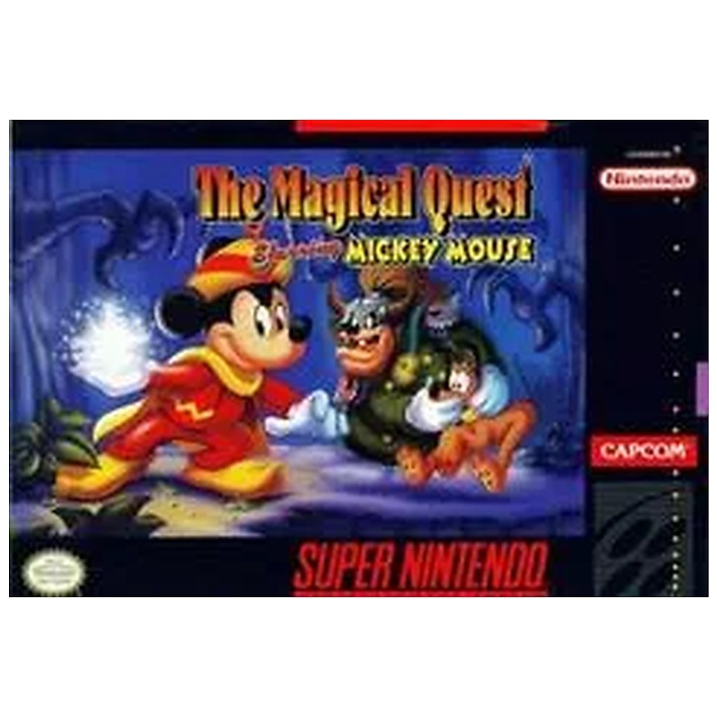 SNESU-THE MAGICAL QUEST STARRING MICKEY MOUSE (CARTRIDGE Only)