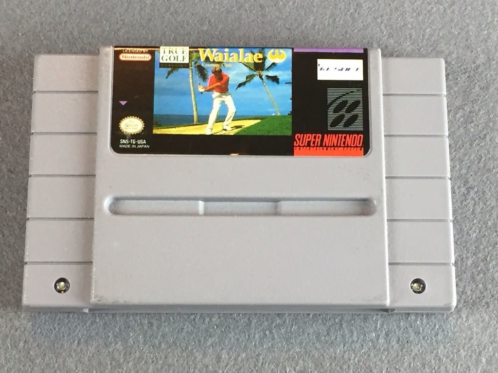 SNESU-TRUE GOLF WAIALAE (CARTRIDGE)
