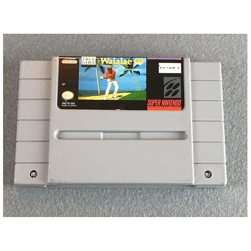 SNESU-TRUE GOLF WAIALAE (CARTRIDGE)