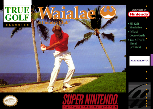 SNESU-TRUE GOLF WAIALAE (CARTRIDGE)
