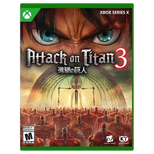 XBOX SERIES X-ATTACK ON TITAN 3