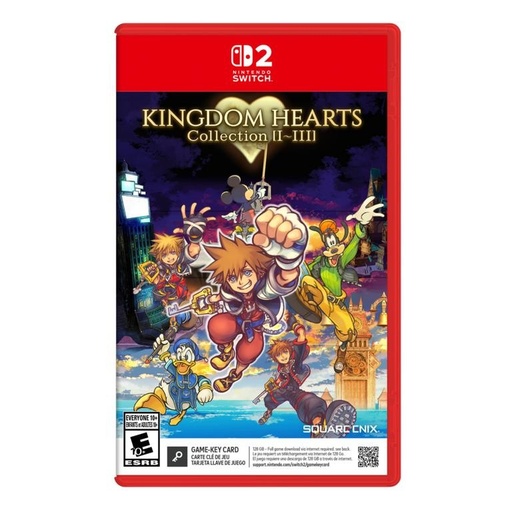SWITCH 2-KINGDOM HEARTS COLLECTION I-III (GAME-KEY CARD)