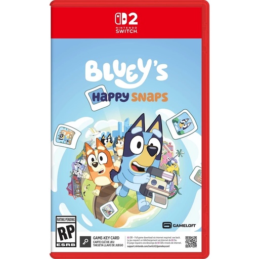 SWITCH2-Bluey's Happy Snaps (Game-Key Card)
