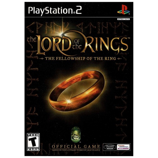 PS2U-Lord of the Rings Fellowship of the Ring (CIB)